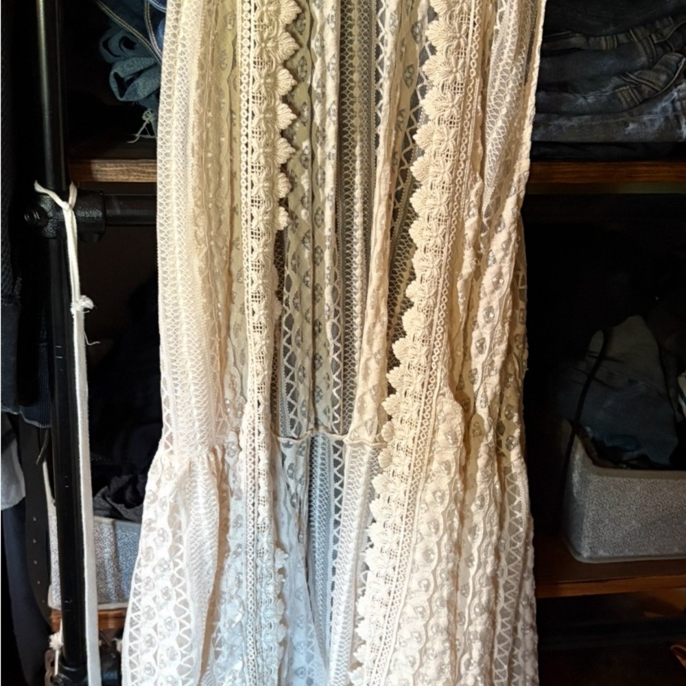 NWT Lace Vest